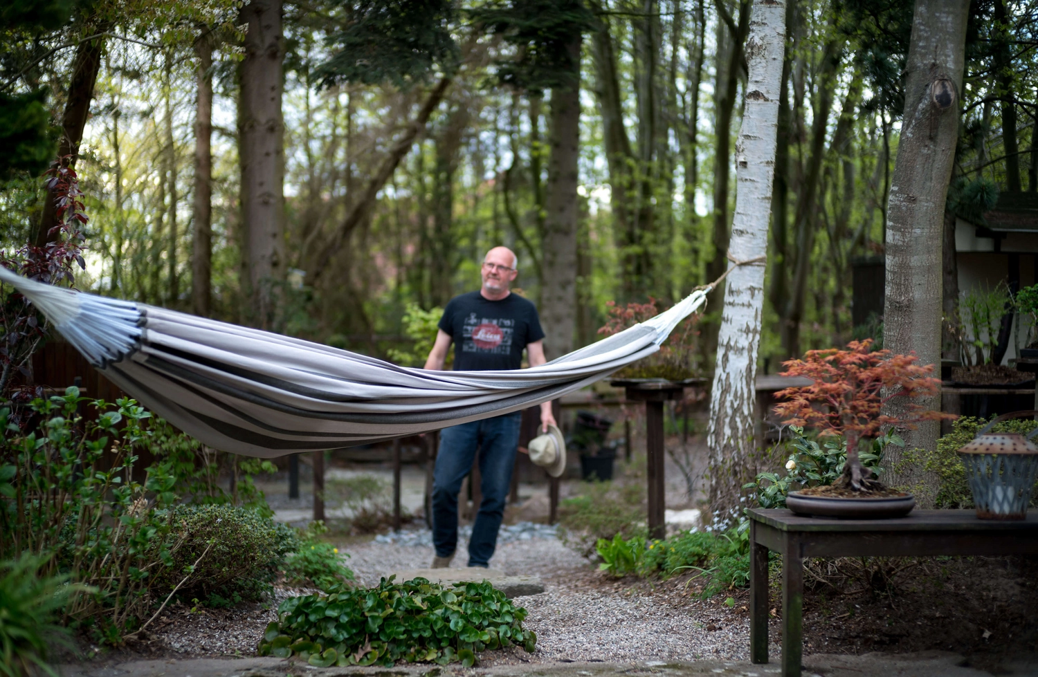 Hangmat Tropilex Family Stripes Silver 5 Hangmat Tropilex Family Stripes Silver - Afbeelding 3