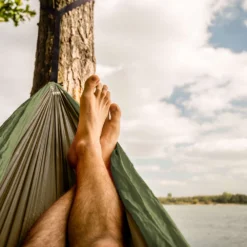 Hangmat Tropilex Travel Double Travel Army -NL Kampeeruitrusting Verkoop 2024 hammock travel army 03