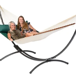 Hangmat Tropilex Family Vegas Green -NL Kampeeruitrusting Verkoop 2024 hammock vegas green 5000