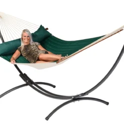 Hangmat Tropilex Family Vegas Green -NL Kampeeruitrusting Verkoop 2024 hammock vegas green 5001