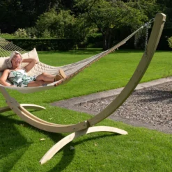 Hangmat Tropilex Family Vegas Taupe -NL Kampeeruitrusting Verkoop 2024 hammock vegas taupe 6002