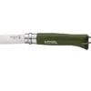Vouwmes Inox No. 8 Origins Tradition Groen Opinel -NL Kampeeruitrusting Verkoop 2024 n08 khaki web