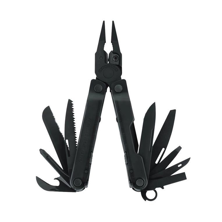 Multitool Rebar Zwart Leatherman 3 Multitool Rebar Zwart Leatherman